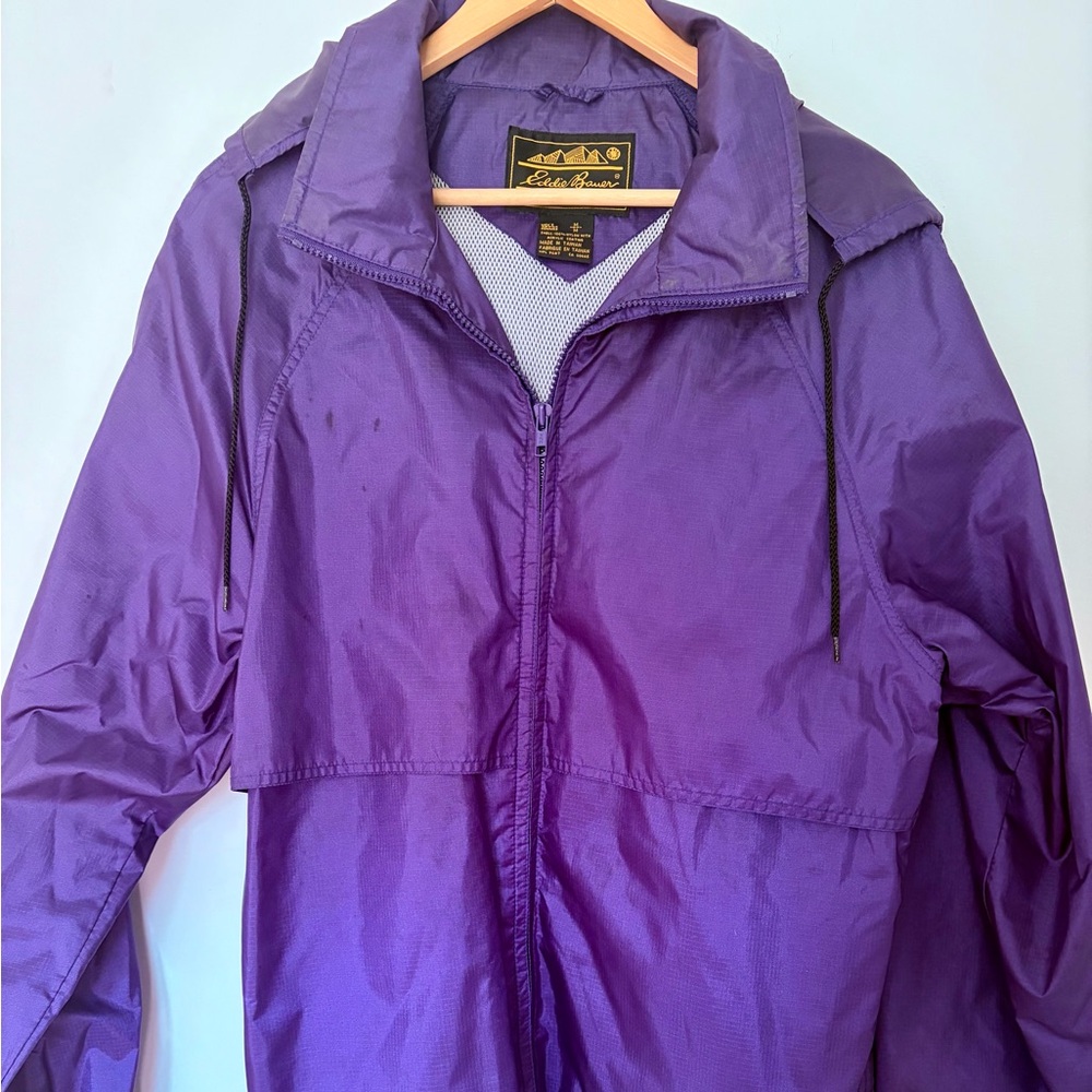 Eddie Bauer Vibrant Purple Utility Jacket